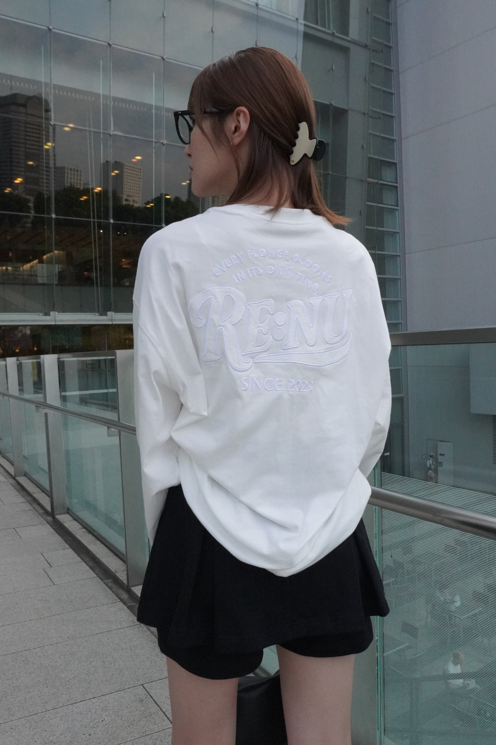 カレッジロゴワッペンロンTee