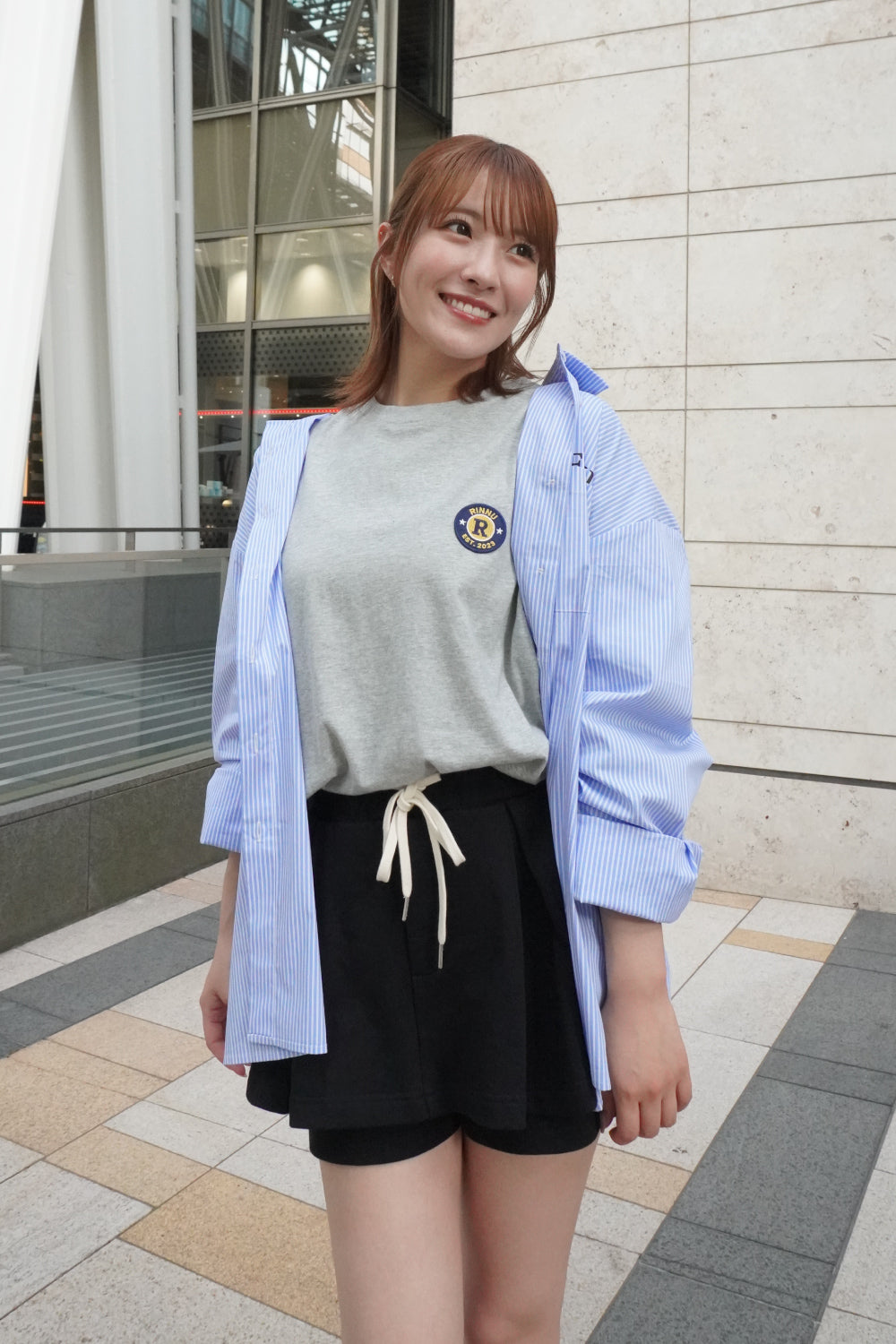 カレッジロゴワッペンロンTee