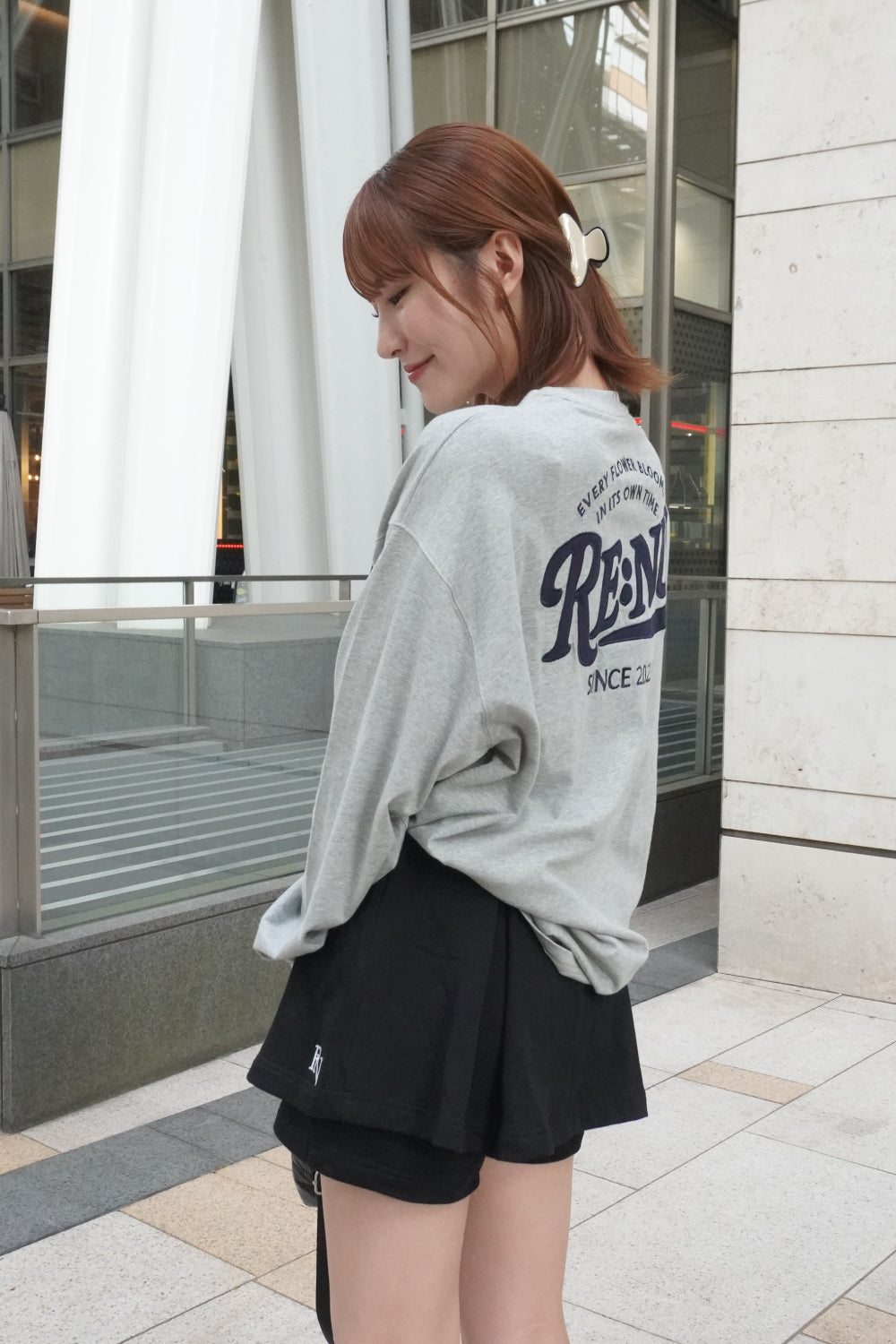 カレッジロゴワッペンロンTee