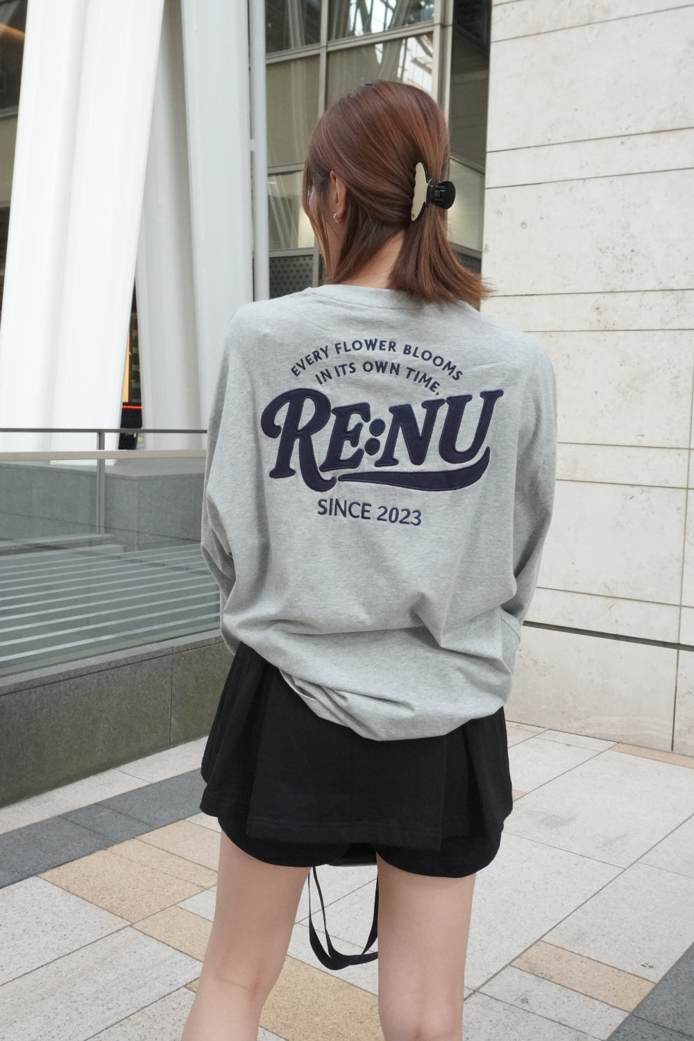 カレッジロゴワッペンロンTee