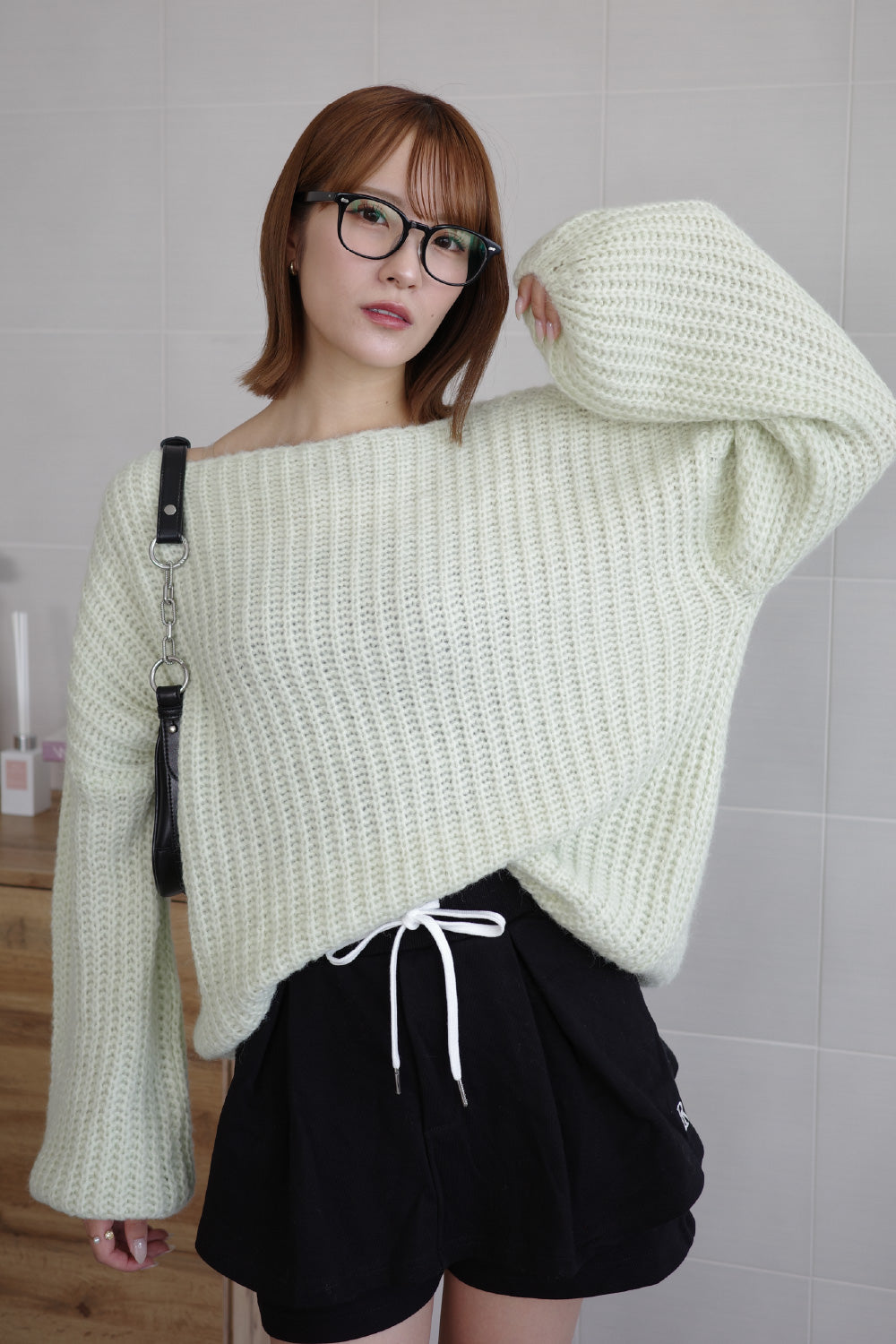 RNスウェットスカートライクショートパンツ