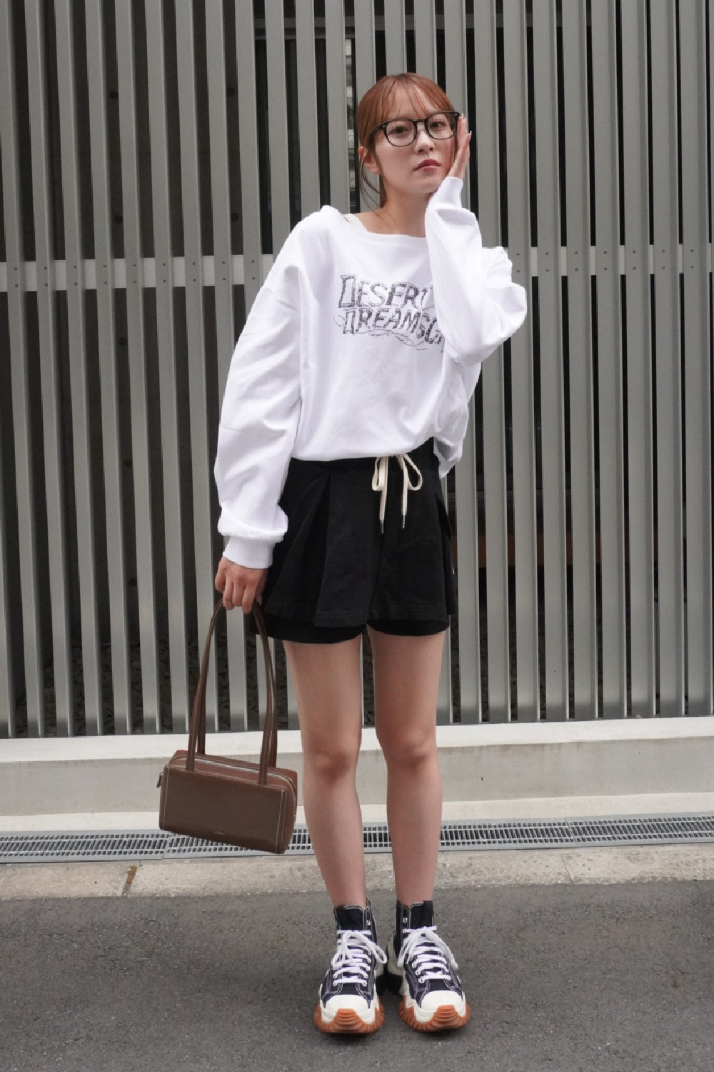 RNスウェットスカートライクショートパンツ