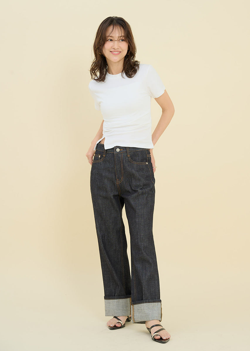 スリットTシャツ