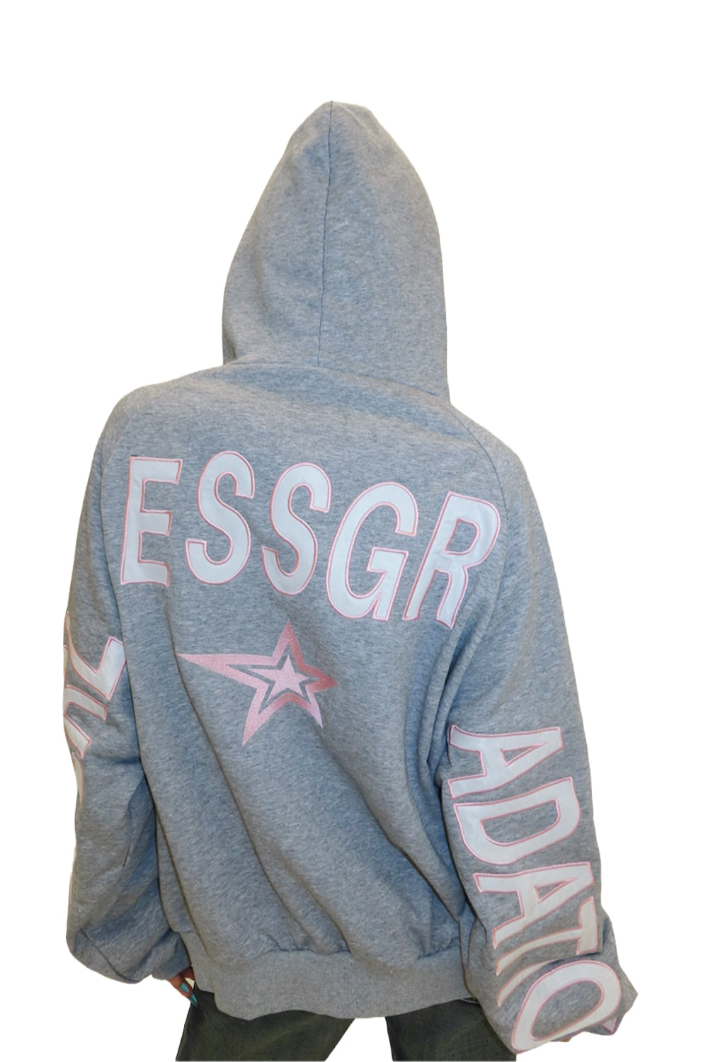 BACK BIG LOGO BG ZIP HOODIE