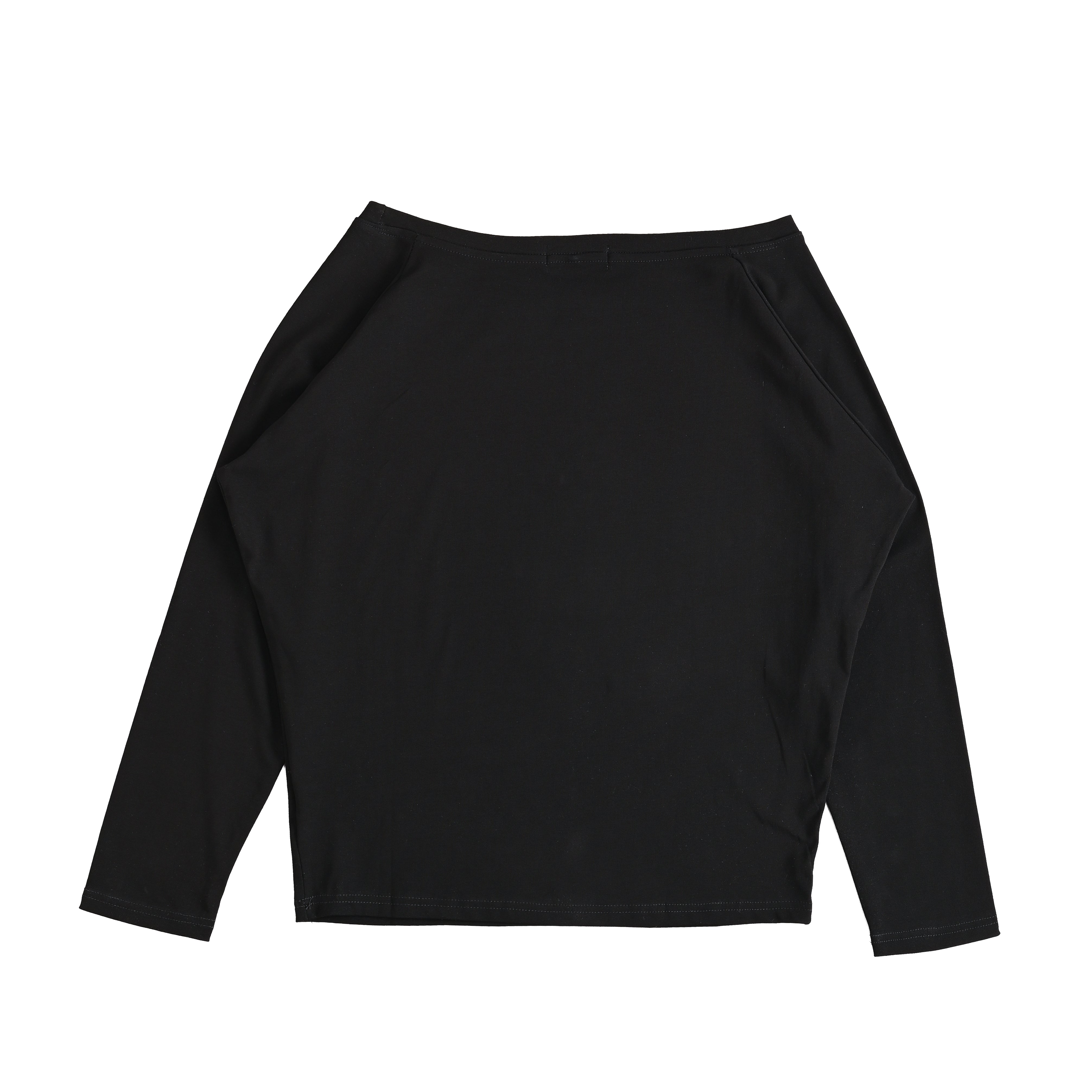 OFF SHOULDER LOGO TOPS black image