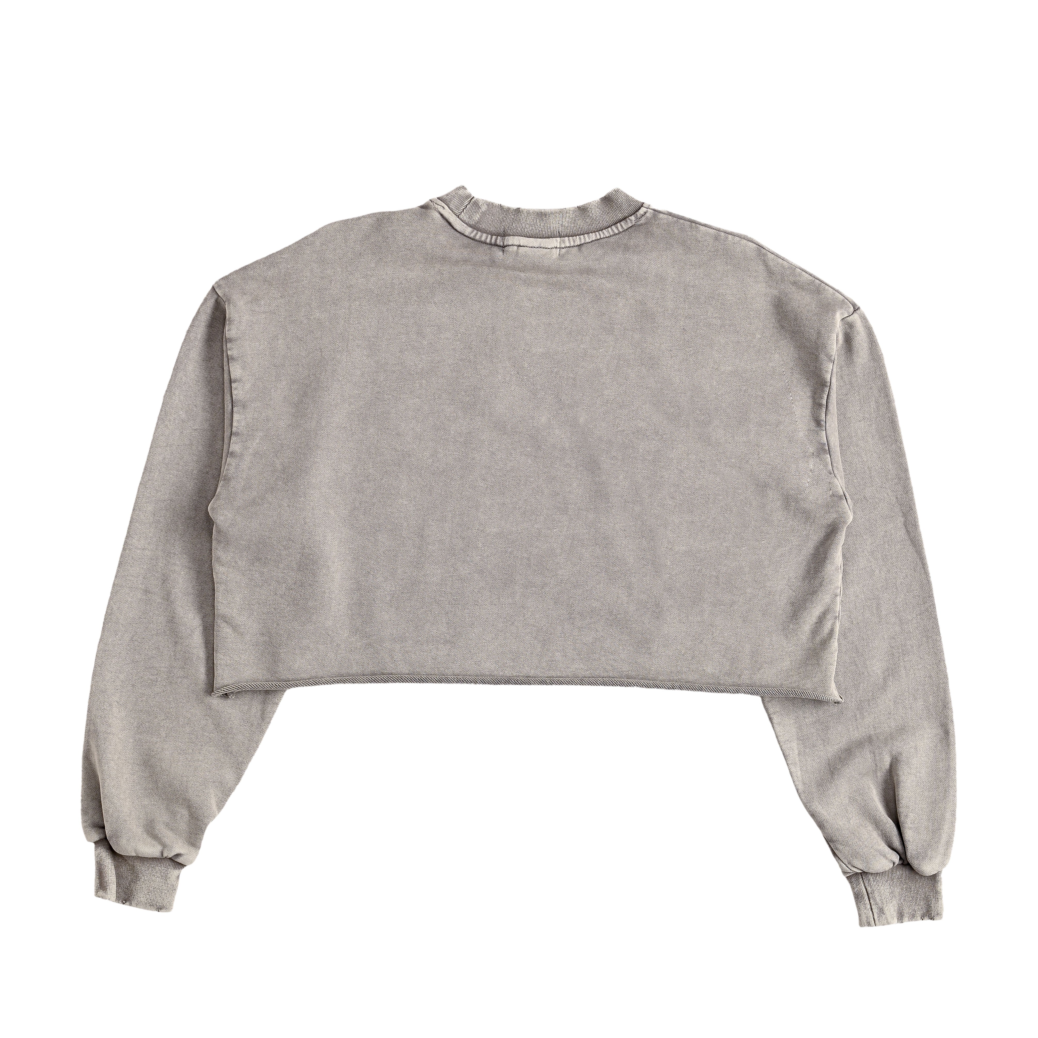 LACE UP SHORT TOPS gray image