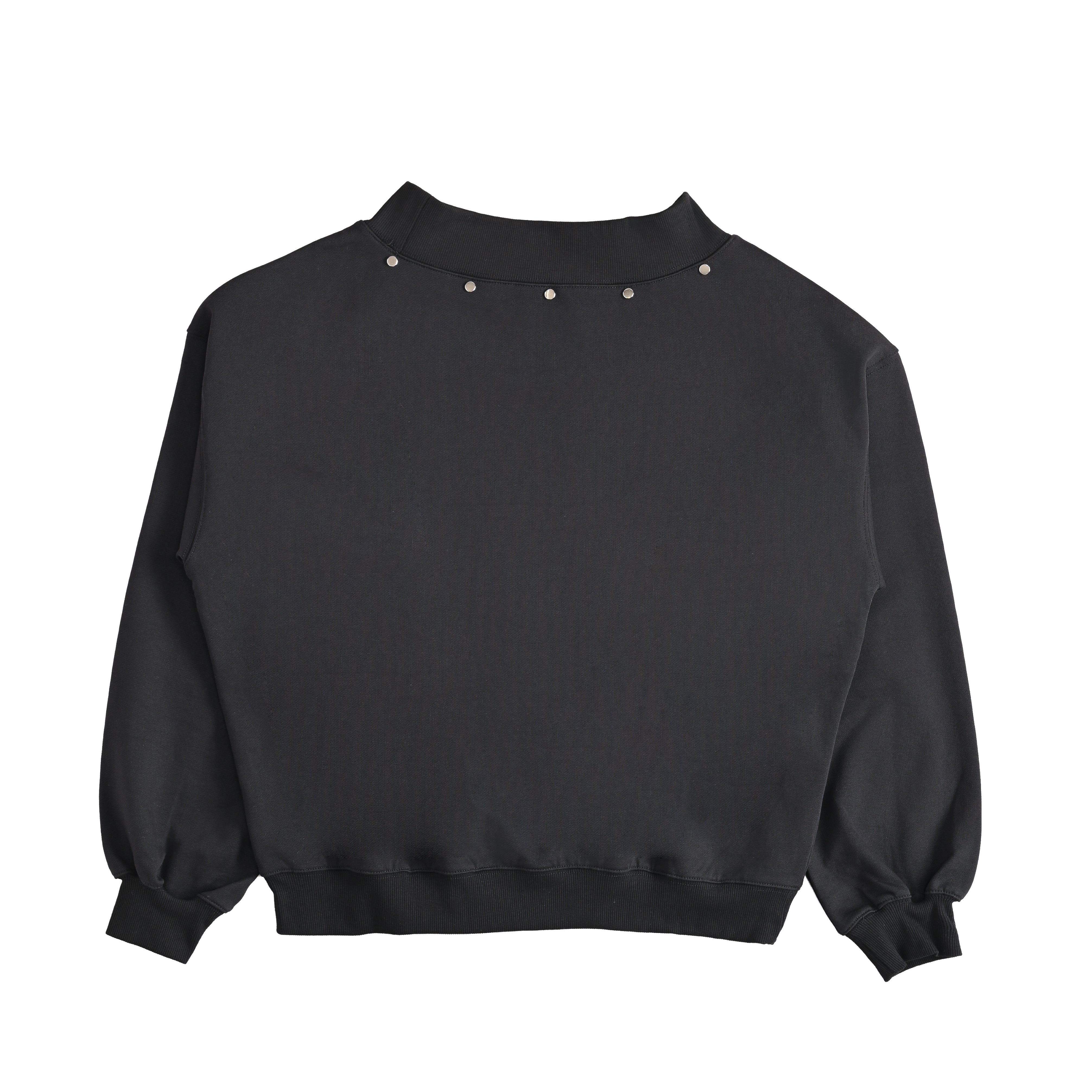STUDS ONE SHOULDER TOPS black image