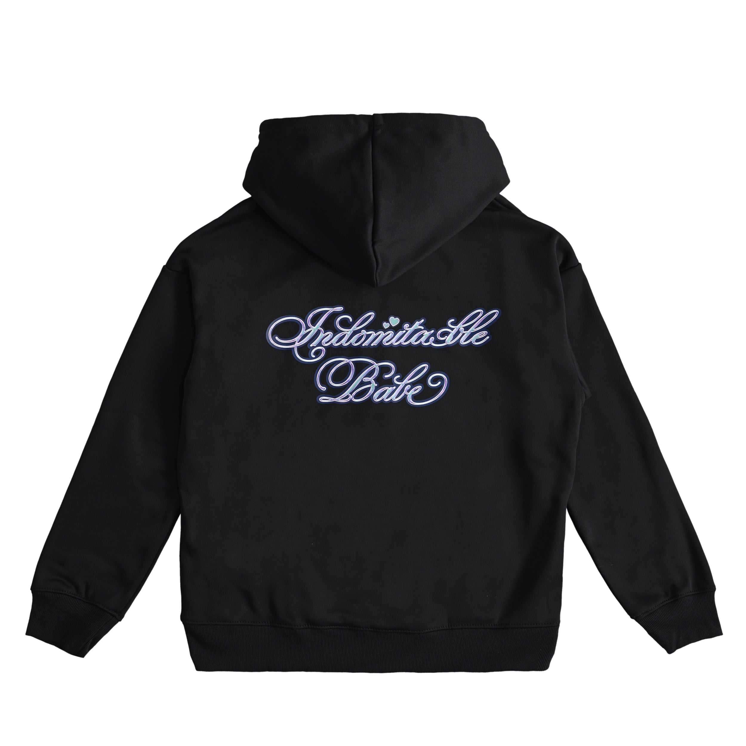 INDOMITABLE BABE ZIP HOODIE