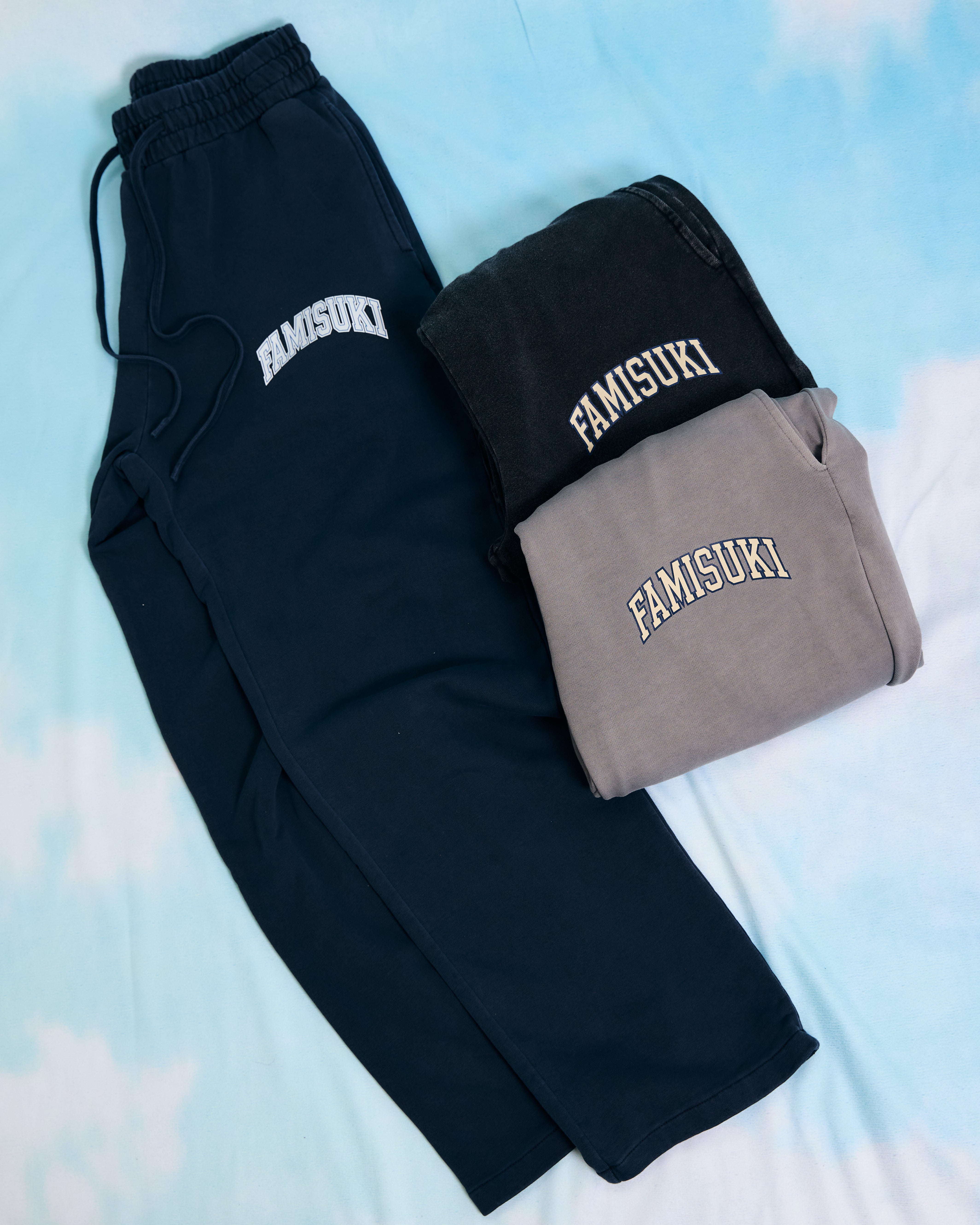 FADE COLLEGE LOGO PANTS